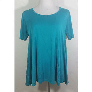 LuLaRoe Small Top Simply Comfortable Blue Tunic